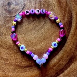 5 for $10 Taylor Swift Handmade Friendship Beaded Bracelet
“Mine”
